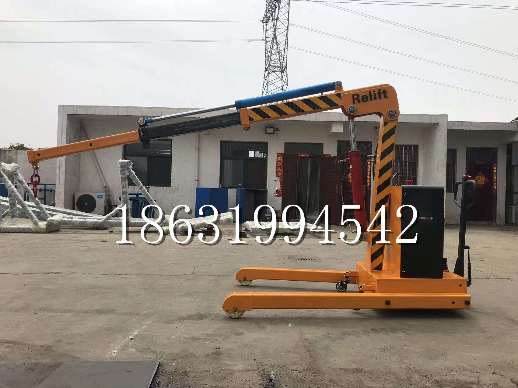 寿丰乡久征定做3吨三轮随车吊 农用园林绿化移树吊 平板工程用小吊机