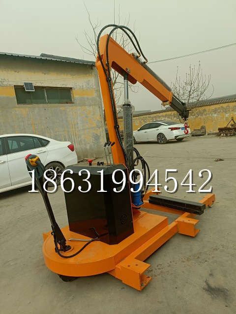 寿丰乡自卸车厢随车吊 自制轮式四不像起重机 四驱平板吊 5吨 贵盛